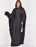 ABAYA PAPILLON ORNEE DE STRASS A NOUER A L'INTERIEUR